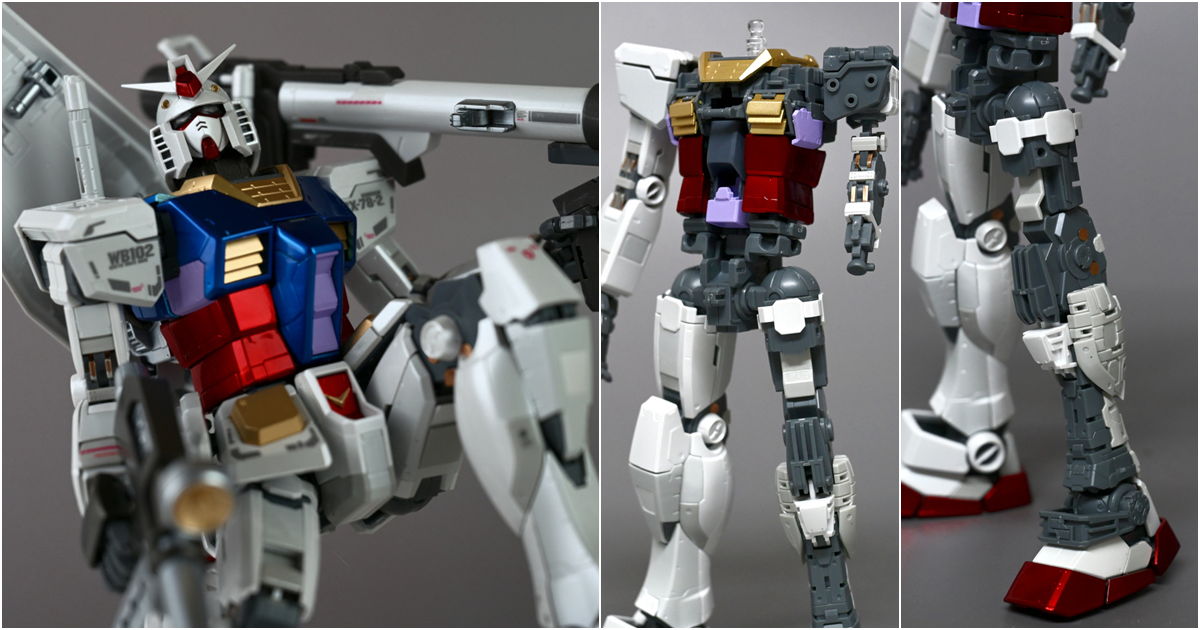 【MG 1/100】見證時代的眼淚 升級再進化 RX-78-2 GUNDAM MASTER GRADE 3.0