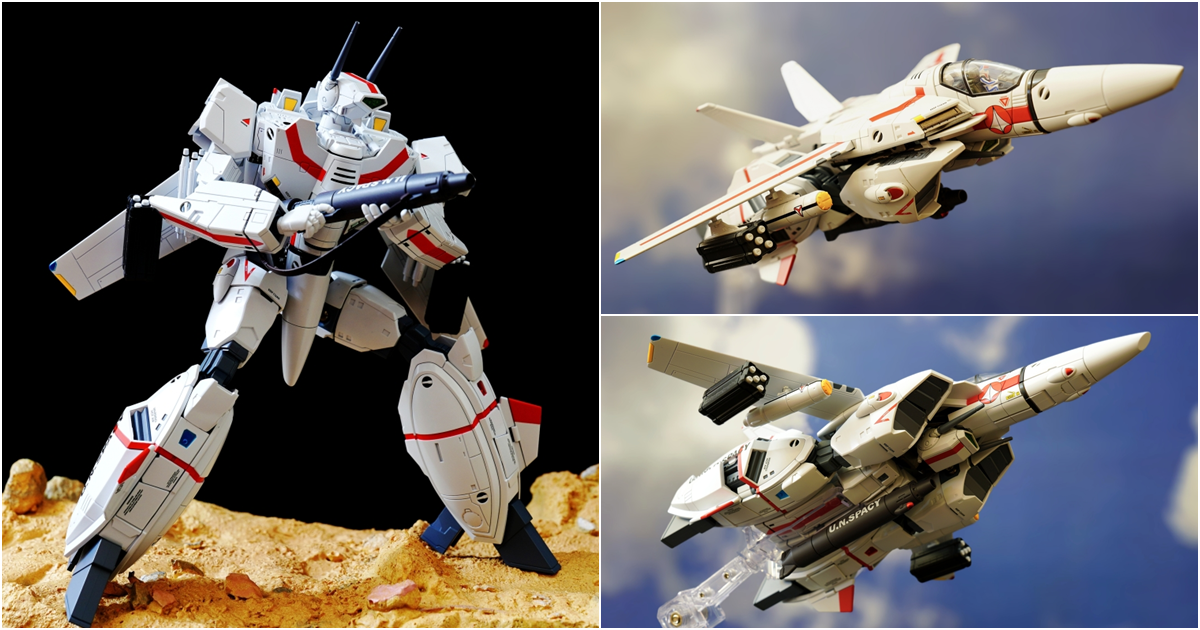 [D.M.S. 玩具報告] 大張版偉基利？？？ [変動力] 超時空要塞 VF-1J 全可動變形模型