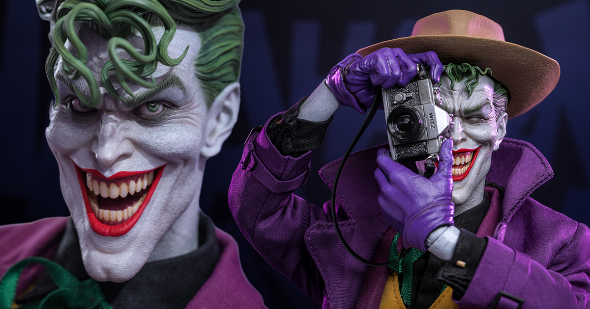 HOT TOYS《蝙蝠俠：致命玩笑》小丑（Joker）1/6 比例收藏級人偶 令人戰慄不安的笑容再現！