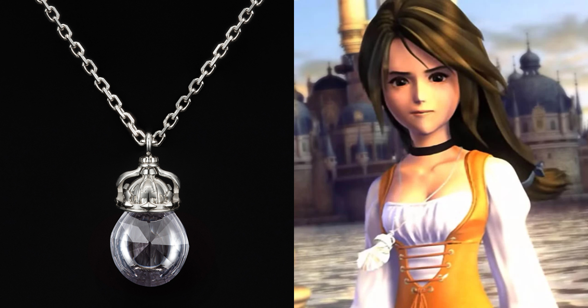 SQUARE ENIX《Final Fantasy IX》佳妮德的吊墜項鍊商品化 細膩工藝展現絕美之姿！