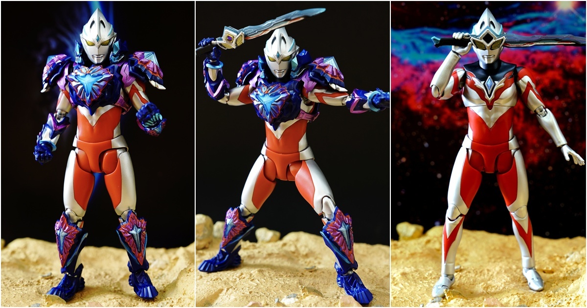 [D.M.S. Toys Report]  甲貴過人...... SHF 超人雅古 with 銀河裝甲 Ultraman Ark with Galaxy Armor