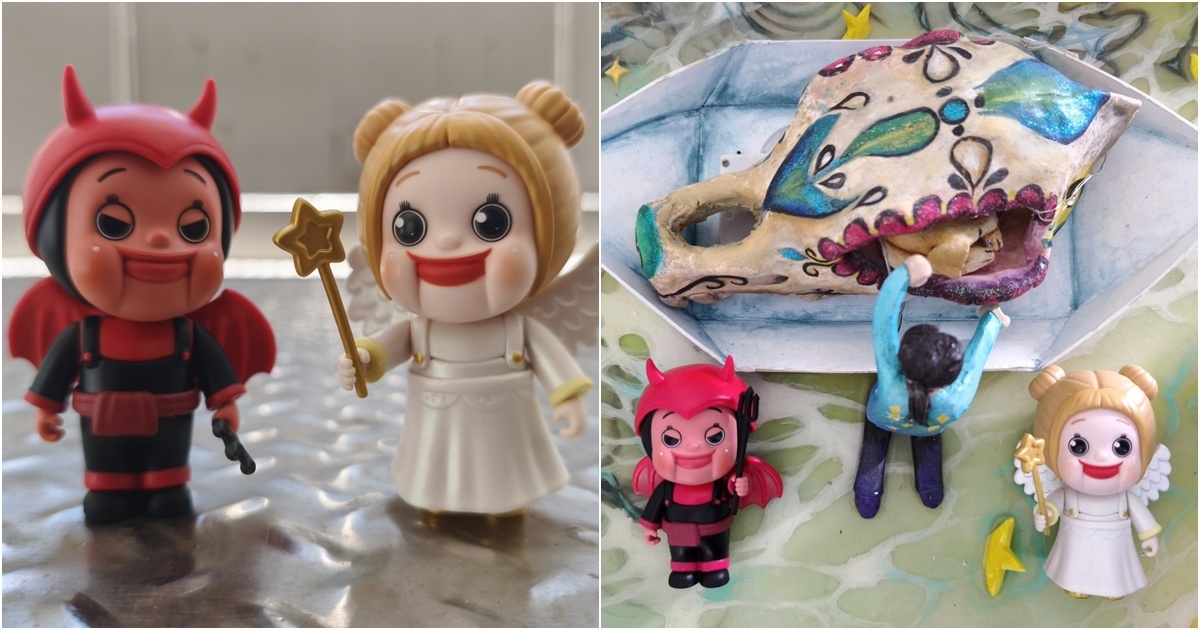 [D.M.S. Toys Sharing]  你想擁抱天使還是惡魔? 我：Why not both? 肥皂遊動漫節ACGHK2025展覽限定 小燦子 