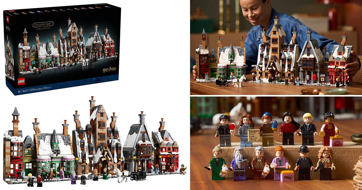 LEGO 76457《哈利波特》活米村－典藏版（Hogsmeade Village – Collectors' Edition）一共七間店構成的迷人村莊！