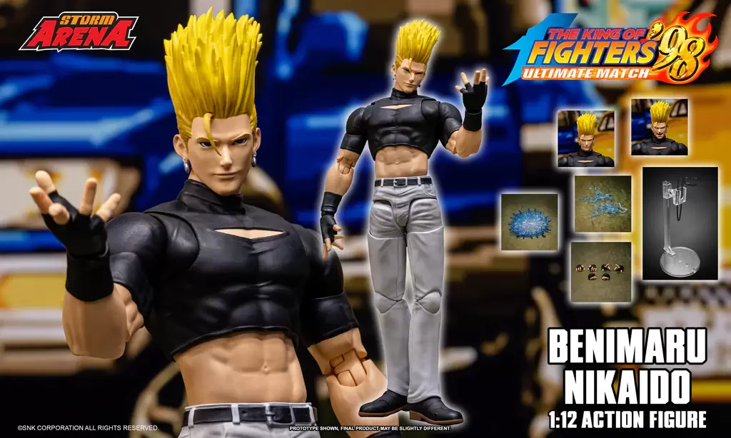 STORM COLLECTIBLES《格鬥天王'98 終極對決》二階堂紅丸 電力來襲帥勁無法擋