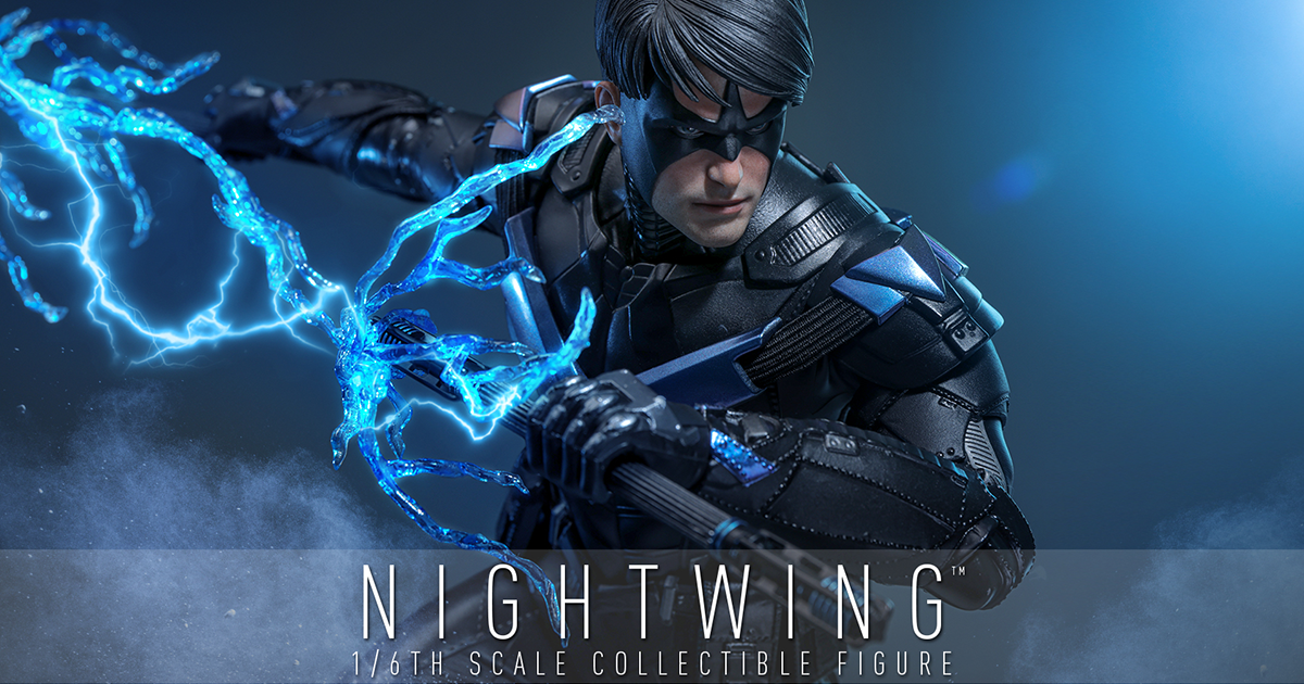 HOT TOYS《蝙蝠俠：阿卡漢騎士》夜翼（Nightwing）1/6 比例收藏人偶【SIDESHOW限定】