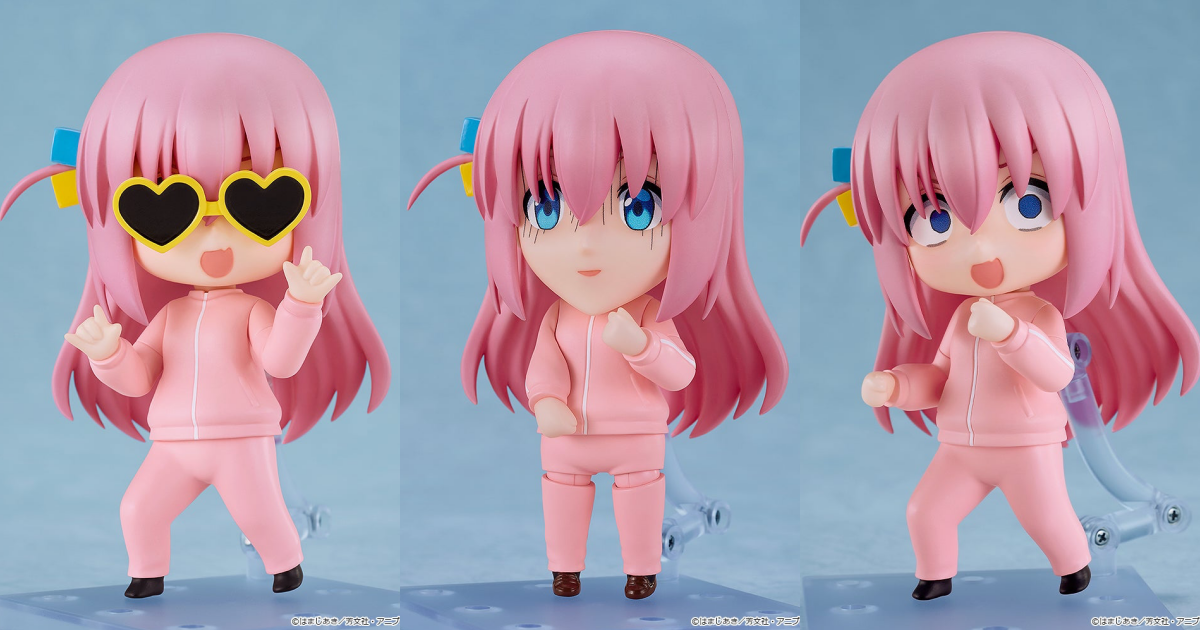 GOODSMILE COMPANY 黏土人「《孤獨搖滾！》後藤一里 運動服 Ver.」江之島出遊造型全員到齊！