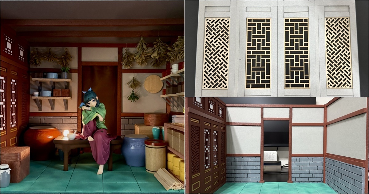 【場景製作】[藥師少女的獨語] 藥師 貓貓. [The Apothecary Diaries] The Apothecary Girl Maomao.