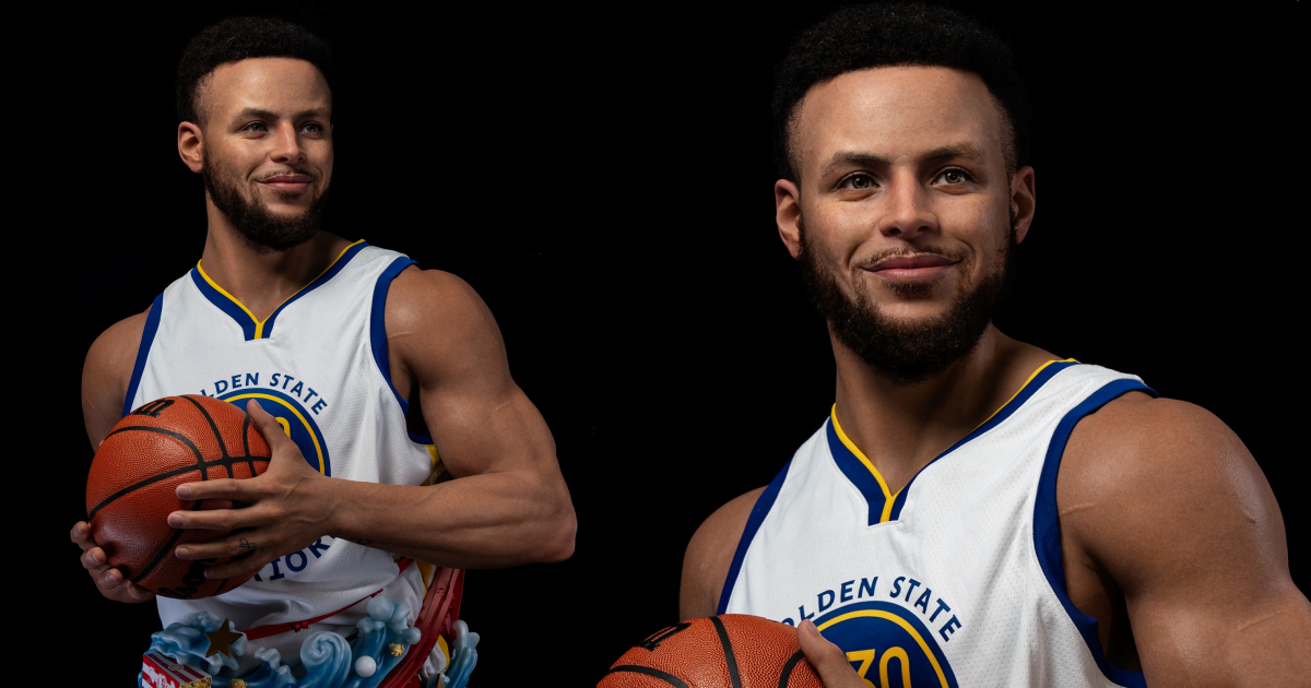 ACE PLAYER王牌化身『史蒂芬·柯瑞 Stephen Curry 1/1真實比例胸像』逼真打造NBA傳奇神射手！