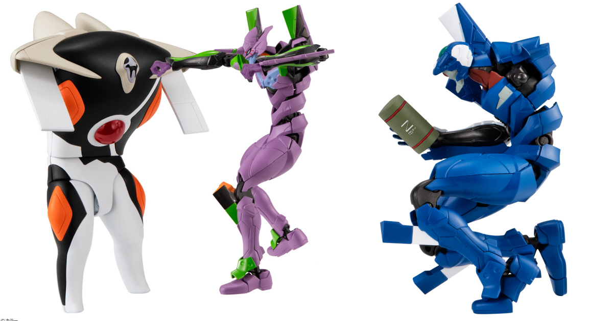 萬代『EVA-FRAME-DX02：新世紀福音戰士』高可動骨架食玩 再現電視動畫與第14使徒的激烈決戰！