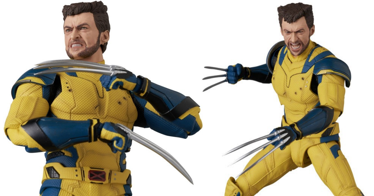 MAFEX「No.285《死侍與金剛狼》金剛狼」可動人偶，精緻造型配合靈活可動再現劇中形象！