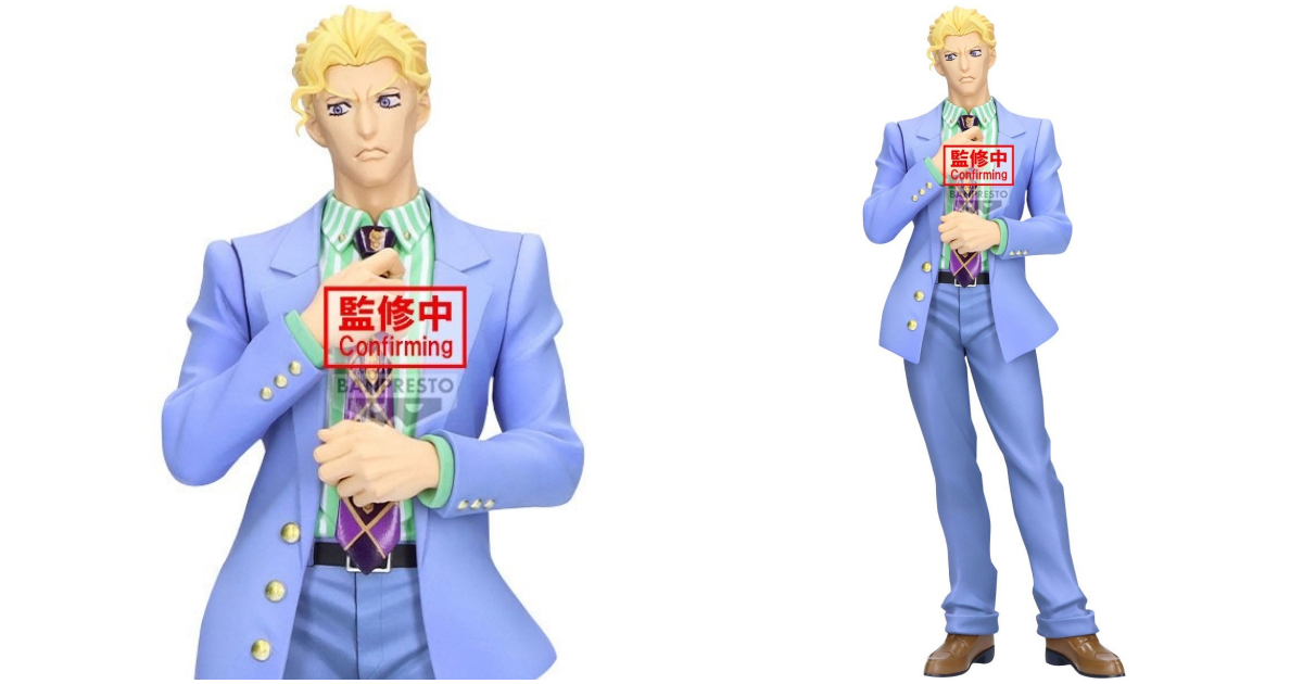 BANPRESTO景品『JoJo的奇妙冒險第四部 不滅鑽石 Mometria 吉良吉影』醫生都說我很正常