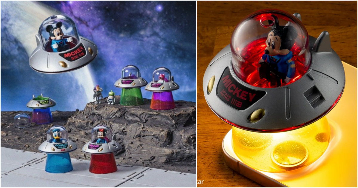 TOMICA小汽車『TOMICA TUNES 迪士尼角色 Vol.2 SPACE RETRO』復古風的UFO太空冒險展開！