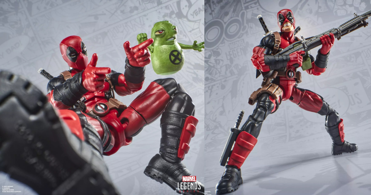 孩之寶 Marvel Legends「Maximum 系列 死侍」6 吋可動人偶，嘴砲傭兵帶上豐富配件新規登場！