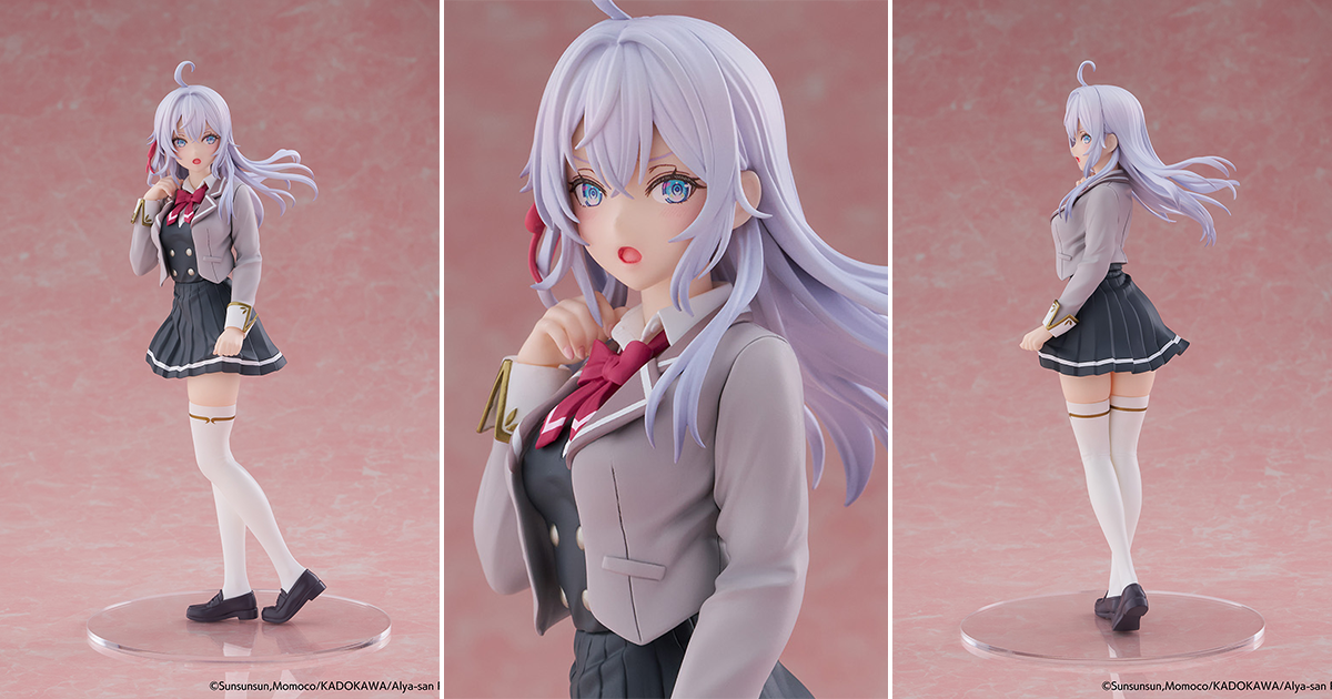 CyberZ「cantabile 艾莉莎·米哈伊羅夫納·九条」無比例塗裝完成品 日常中的轉頭一瞬傳神捕捉！