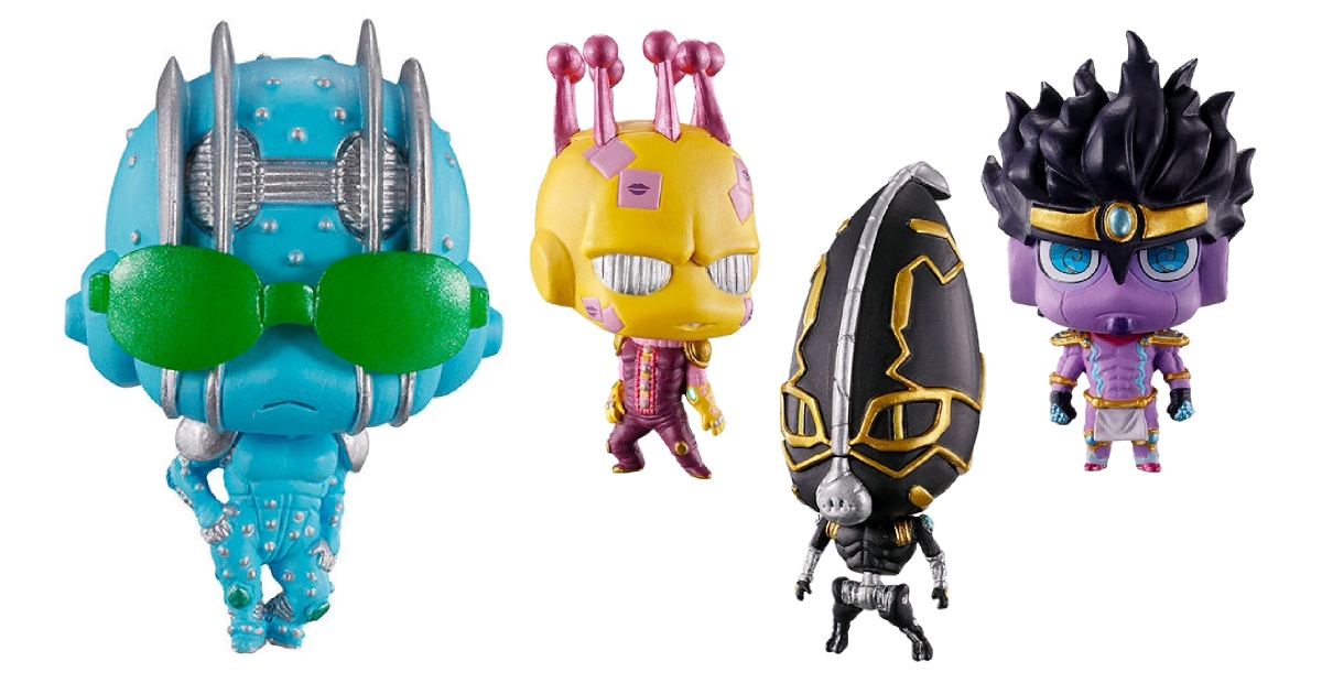 GASHAPON「JoJo 的奇妙冒險 替身角色收藏 STAND Collection 09」轉蛋，石之自由、幽浮一族登場！