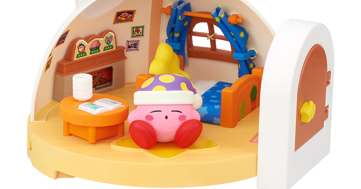  萬代新玩具『星之卡比 音效豐富♪卡比之家』探索發現登場小屋立體化 能播放各種可愛音效！