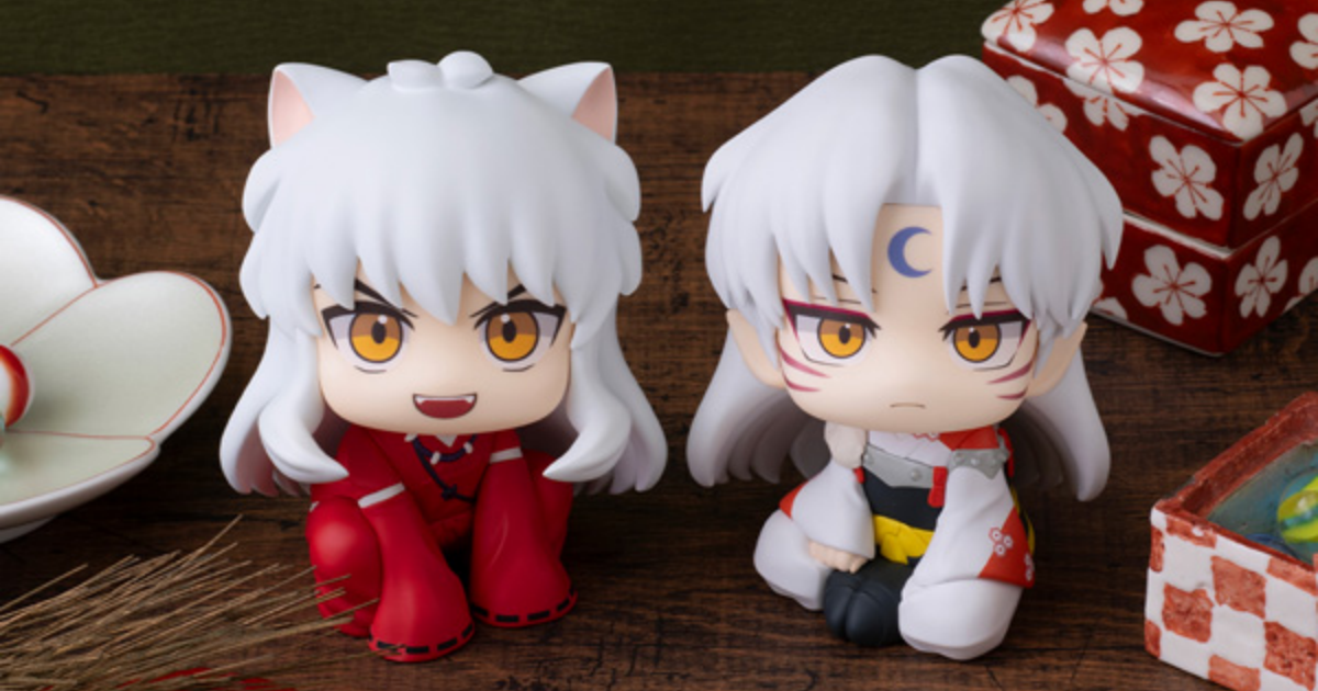 Megahouse「LOOK UP《犬夜叉》犬夜叉／殺生丸」Q 版角色模型，把兄弟一起捧在手中吧！