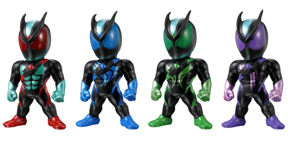 萬代食玩『CONVERGE KAMEN RIDER 30』令和最新作《假面騎士ZEZTZ》四形態參戰！