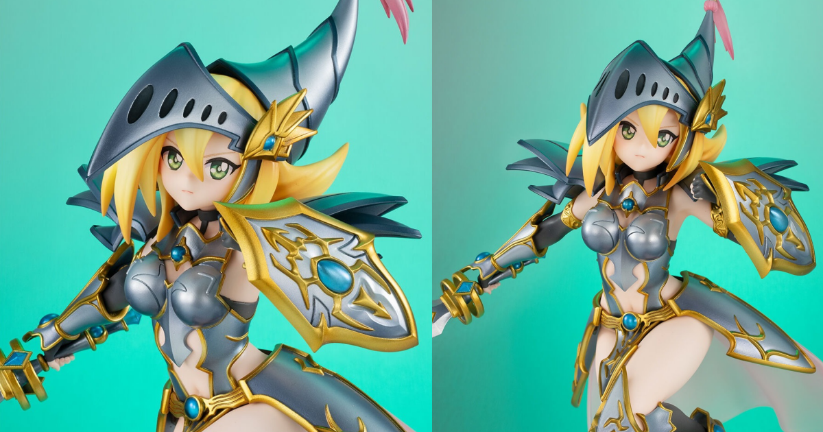 ART WORKS MONSTERS「《遊戲王－怪獸之決鬥》龍騎士黑魔導女孩」塗裝完成品