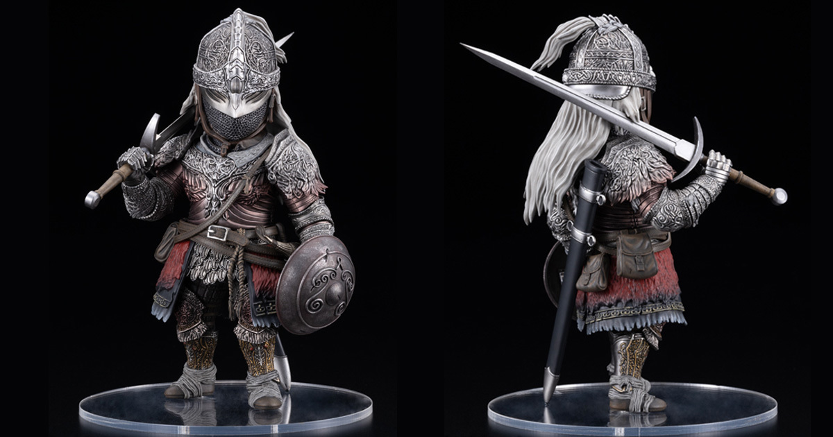 Art Spirits《艾爾登法環》Q Collection系列 白狼戰鬼 迷你立體人形