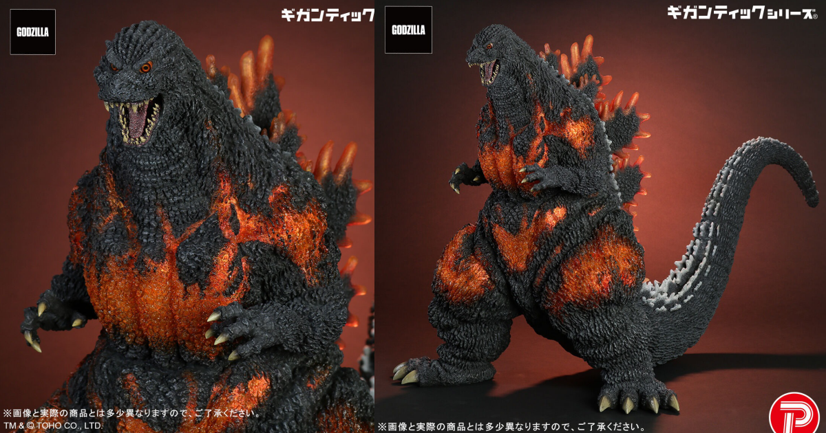 X-PLUS GiganticSeries「哥吉拉（1995）30th Anniversary Ver.」，30 週年版本魄力再襲！