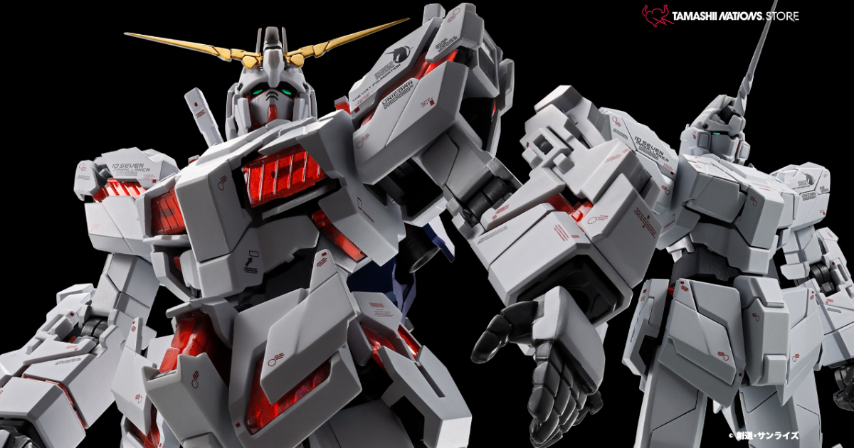TNS限定『G.F.F.M.C 獨角獸鋼彈 STORE LIMITED EDITION』經典商品翻新色彩再次登場！