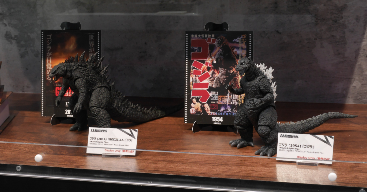 S.H.MonsterArts『哥吉拉 (2014)  /  (1954) Movie Graphic Plus』商品化 翻新色彩追加海報立牌！