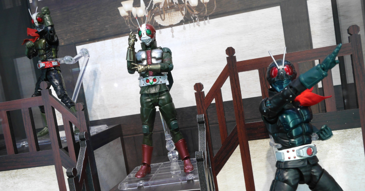 S.H.Figuarts 真骨彫製法『假面騎士V3(假面騎士THE NEXT) 』試作品首度公開！