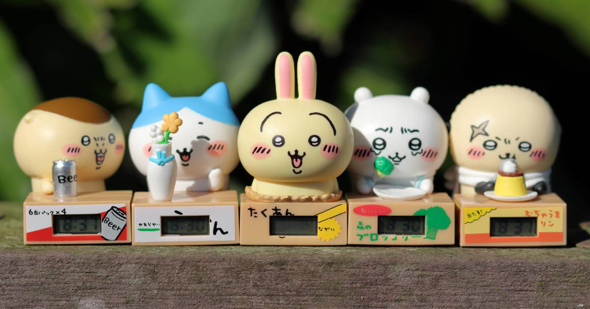 吉伊卡哇 一起加油吧！紙箱時鐘3 ちいかわ 一朵黃花在胸口綻放～ 