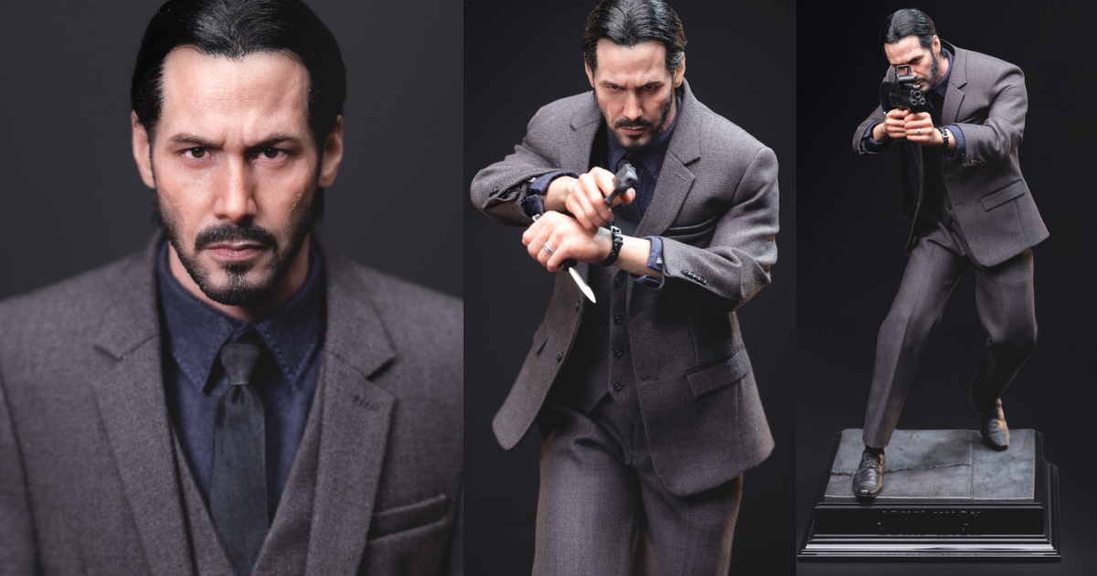 JND STUDIOS『捍衛任務JOHN WICK 約翰·維克 A-Type』1/6比例超擬真可動人偶發表！