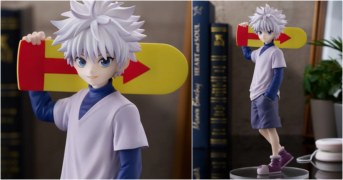 GSC『POP UP PARADE 奇犽‧揍敵客 L size』登場初期的經典造型、保有童真的笑容再現！