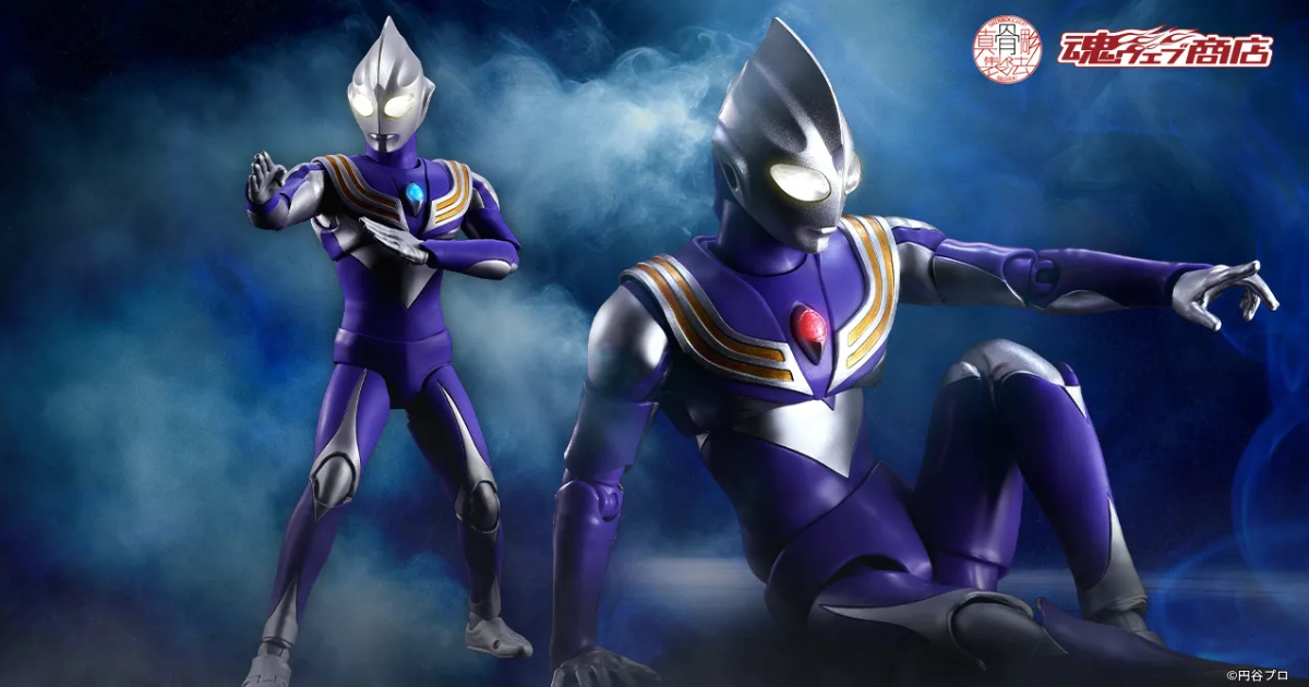S.H.Figuarts 真骨彫製法『超人力霸王迪卡 天空型』全貌公開  徹底還原動作演員體態、附必殺技特效零件！