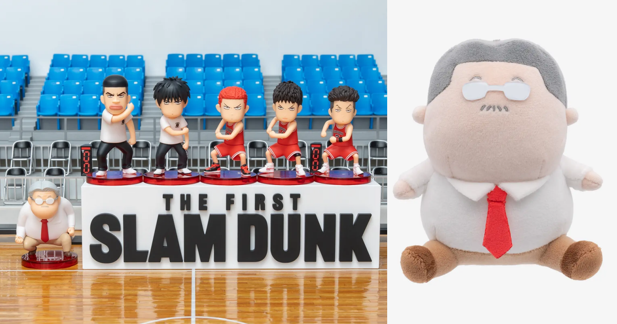 灌籃高手劇場版『SLAM DUNK FIGURE COLLECTION、LOGO模型、安西教練娃』開賣！