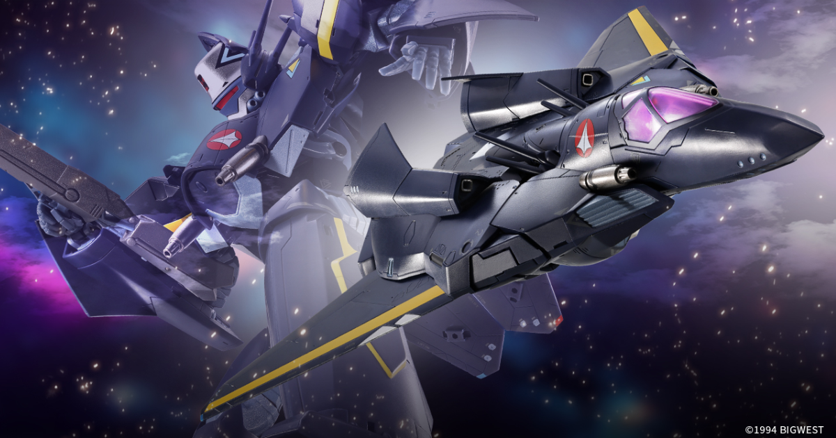 超時空要塞7『DX超合金 夢魘匿蹤女武神(卡姆林・木崎機)』精密製作獨特機身形狀、重現三段變形機構！