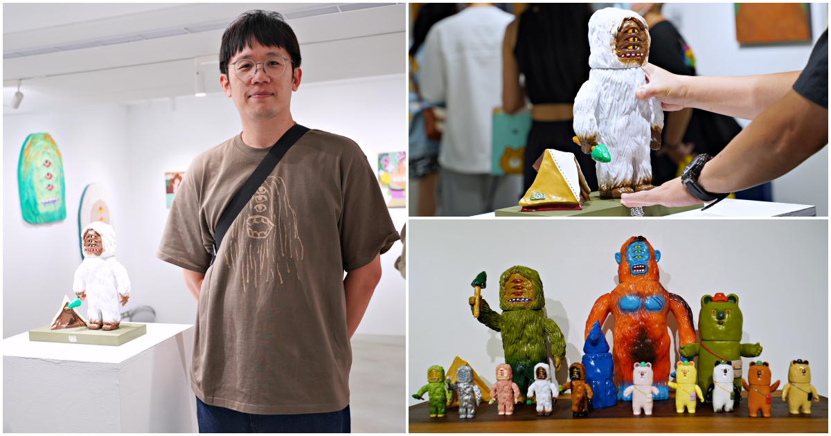 藝術家Staaan個展【馴獸國 Beastdom】at The little hut 現場報導 遇見屬於你心中的怪獸！