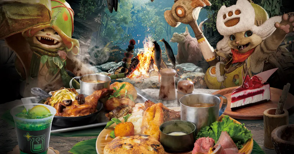 大阪環球影城《魔物獵人 荒野》合作 打造「莫利巴的宴會」豪邁用餐體驗！