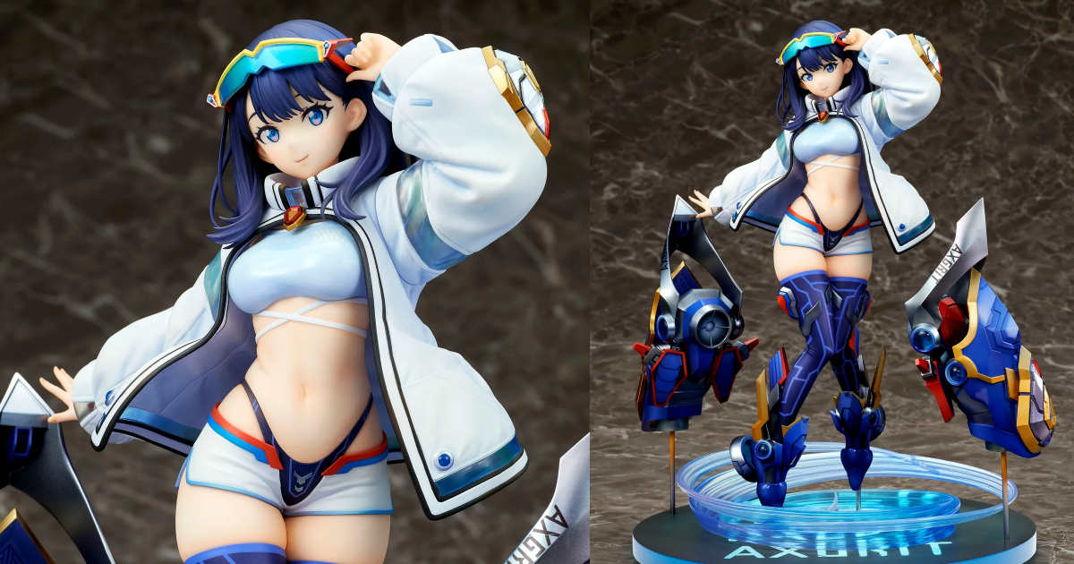 Design Coco✕SHIBUYA TSUTAYA IP書店『GRIDMAN UNIVERSE 寶多六花 AXGRIT ver.』1/7比例模型