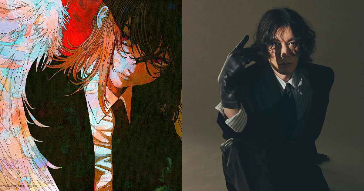 米津玄師秀親繪《鏈鋸人》天使惡魔畫像  網友驚嘆 : 這傢伙的才華沒有極限！