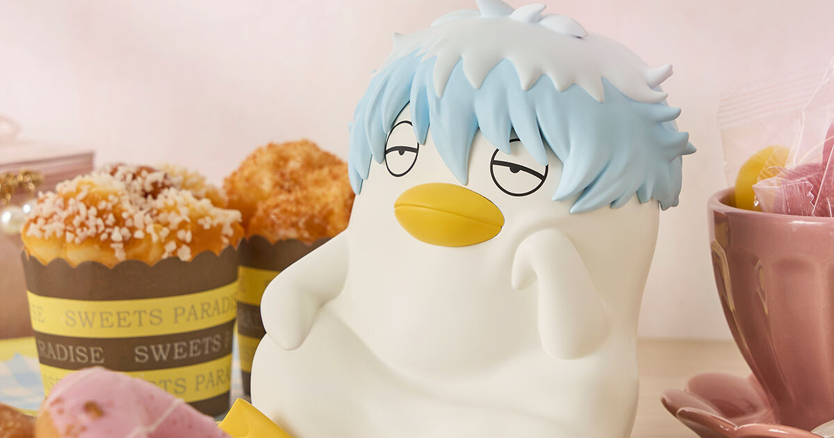 MEGAHOUSE『銀魂 銀莎白 角色存錢筒』再現慵懶死魚眼  掀開假髮就能開始存錢！