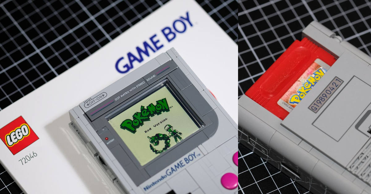 「樂高Game Boy」真的不只是擺飾！ 海外網友透過自行改造已經可玩卡帶遊戲