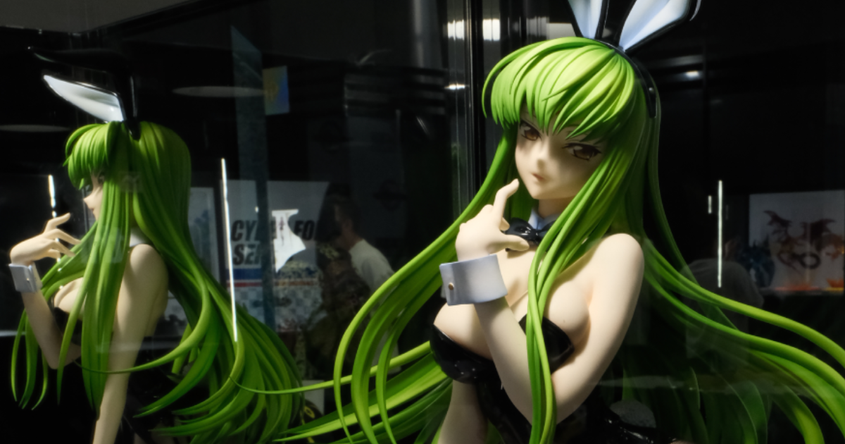 Code Geass 反叛的魯路修『B-style  C.C. 兔女郎Ver. 1/3比例模型』上色試作品展出  即將開放預購！