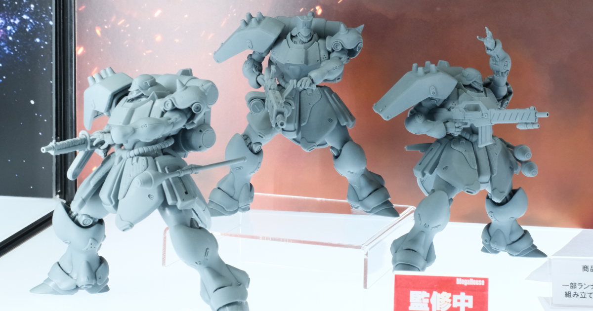 機動戰士鋼彈MS戰記 『VARIABLE ACTION KIT 基拉・德卡 半完成組裝模型』開發中原型展出！