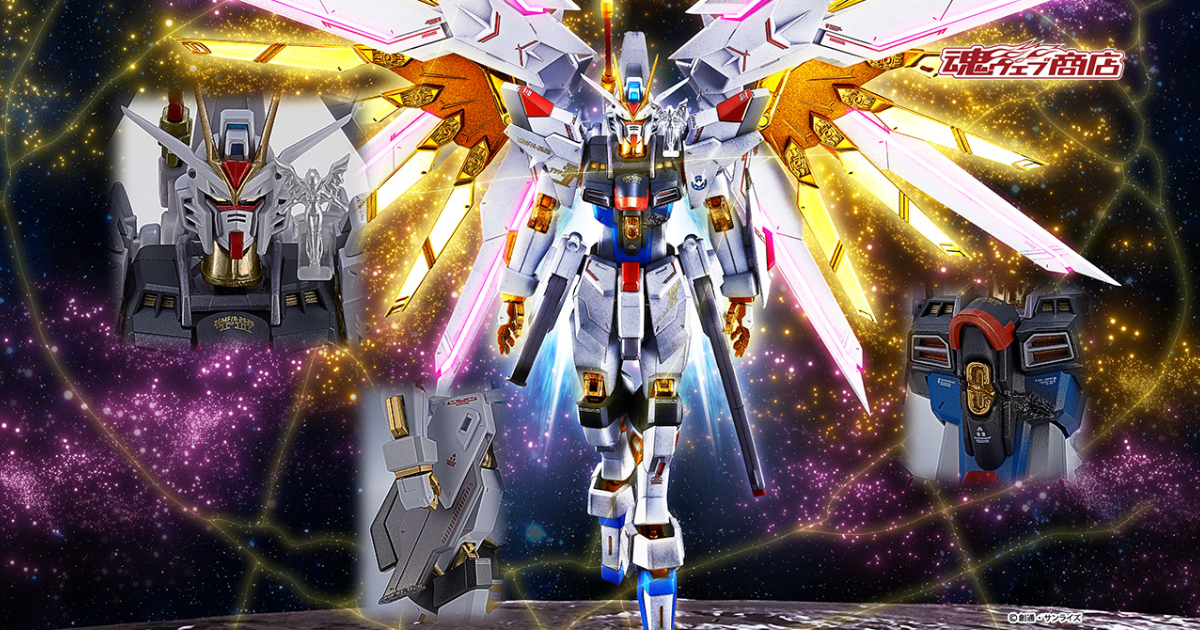METAL ROBOT魂『全能攻擊自由鋼彈 最終決戰Ver.』全貌公開  新規色彩、零件表現戰損造型！