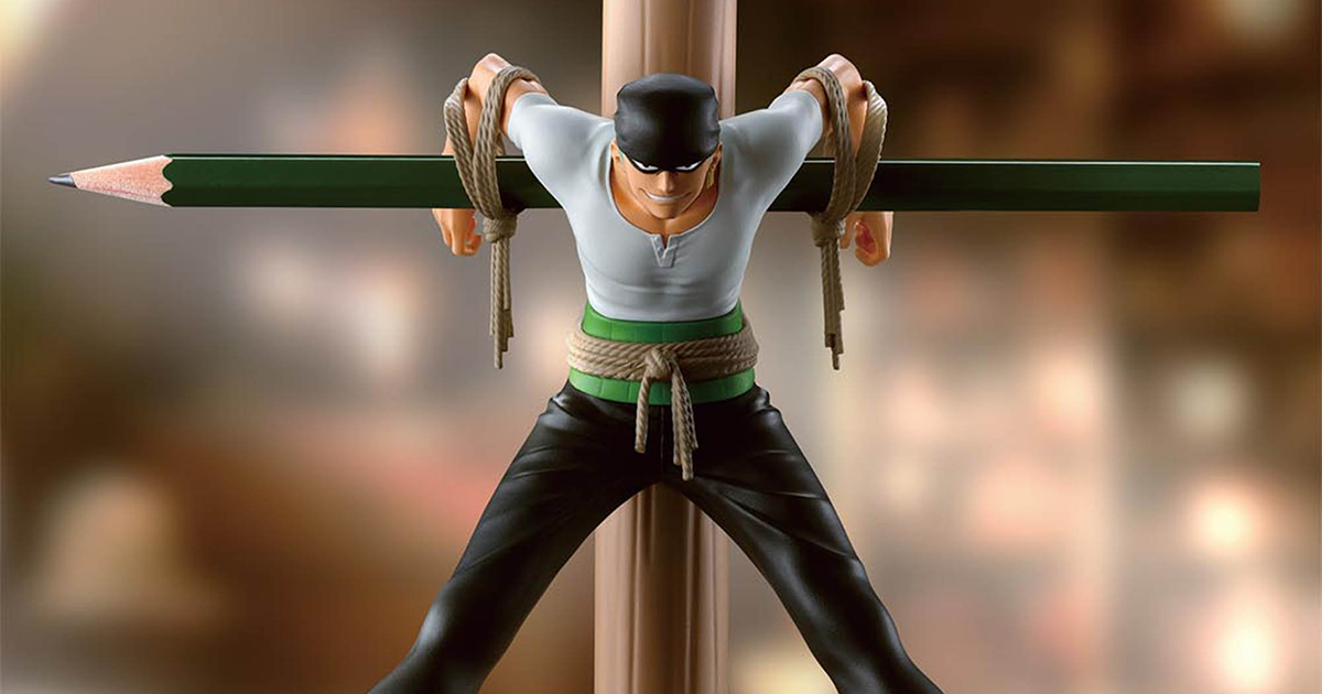 BANPRESTO《航海王》「FIGLIFE！海賊獵人索隆」身不由己但還是能好好幫你架筆！