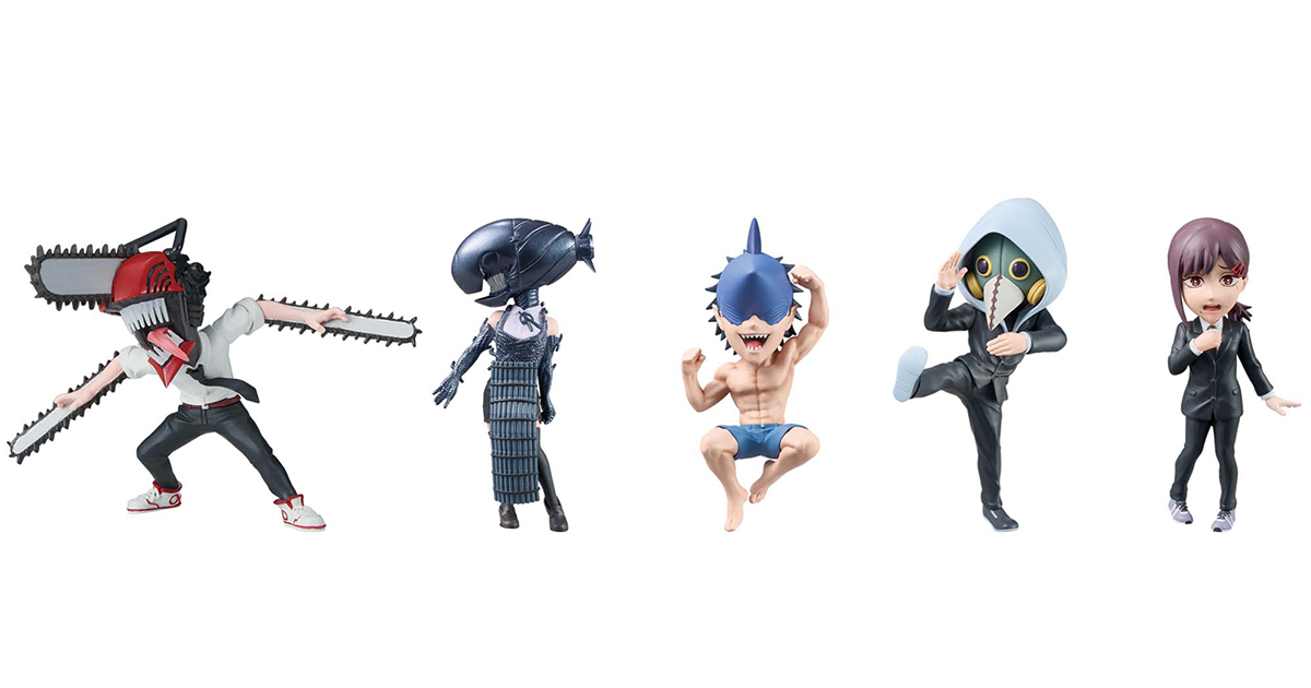 BANPRESTO WCF《劇場版『鏈鋸人 蕾潔篇』》第二彈 可愛再現鏈鋸人VS波姆的激鬥！