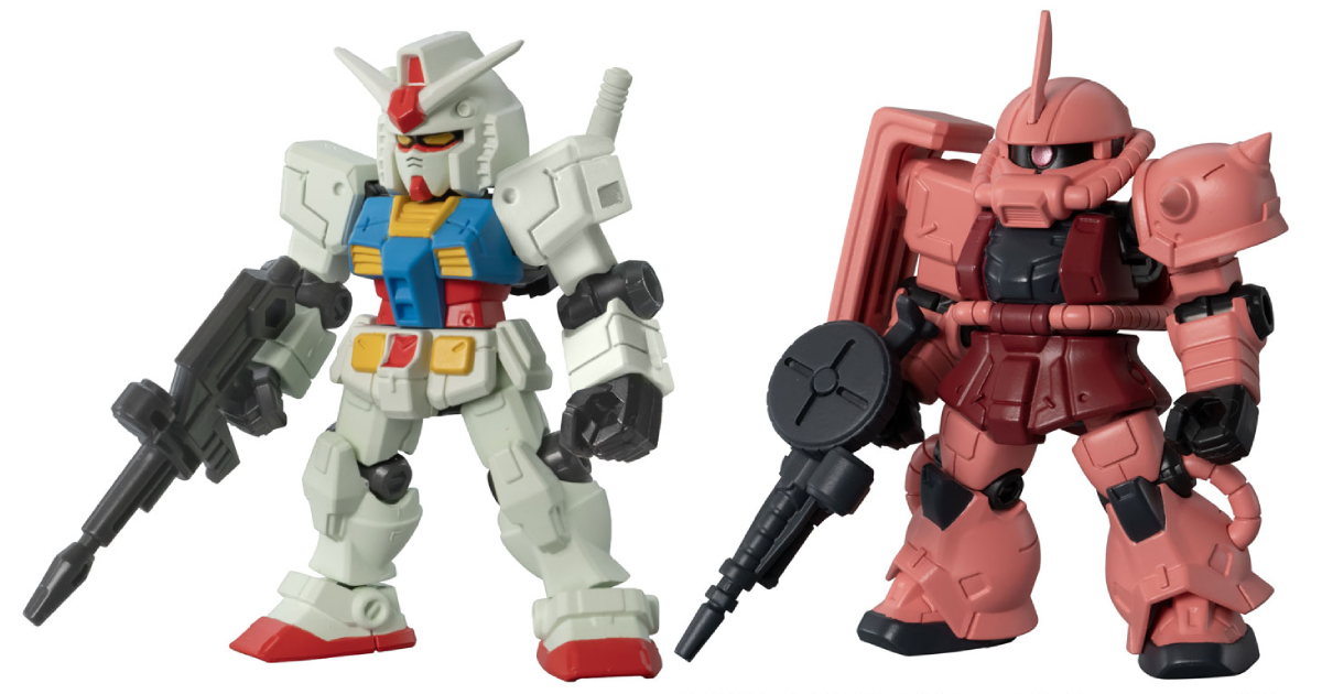 鋼彈轉蛋『MOBILE SUIT ENSEMBLE』第30彈發表  初代鋼彈、夏亞專用薩克、G戰機等經典機體登場！