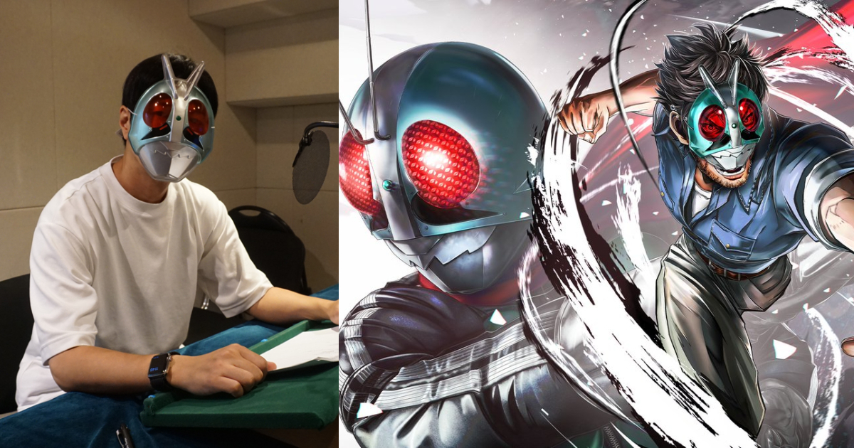 動畫《東島丹三郎想成為假面騎士》由神谷浩史配音旁白 戴上一號面具模樣驚艷粉絲