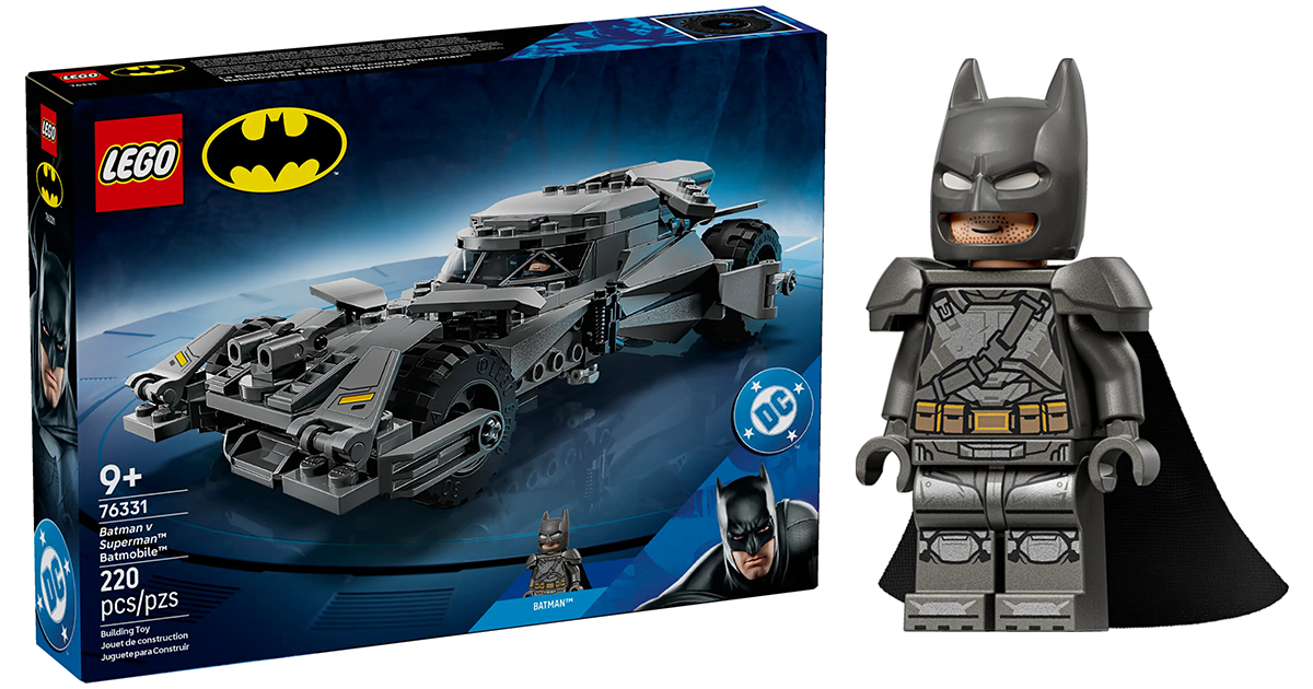 LEGO 76331《蝙蝠俠對超人》「蝙蝠車」磚拼模型
