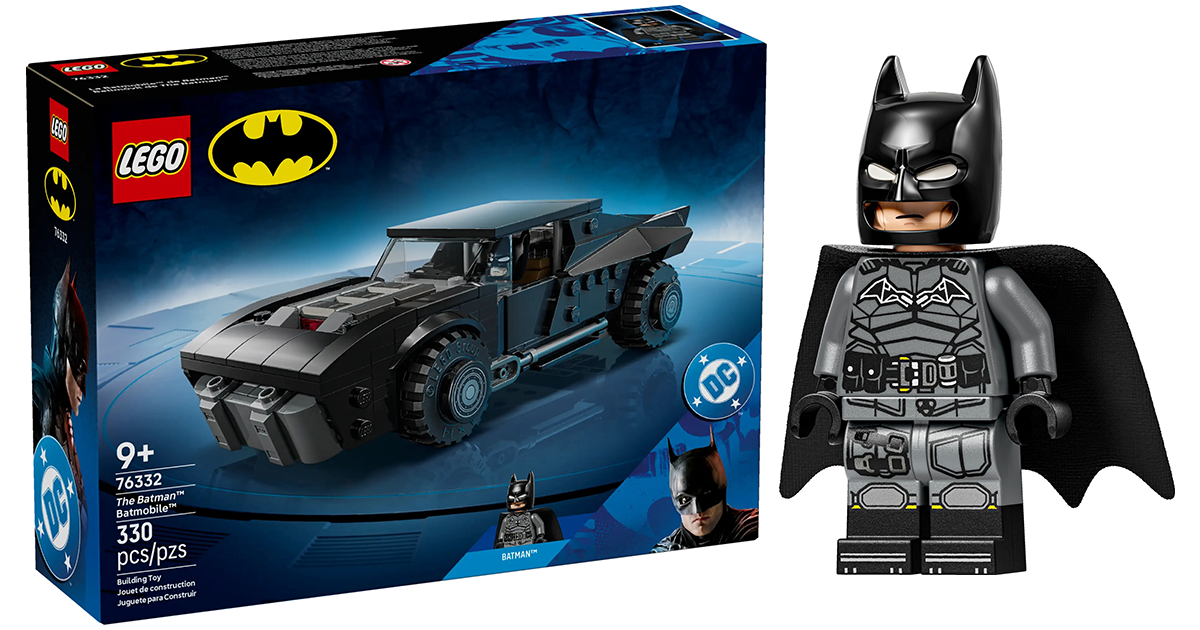 LEGO 76332《蝙蝠俠（2022）》「蝙蝠車」磚拼模型