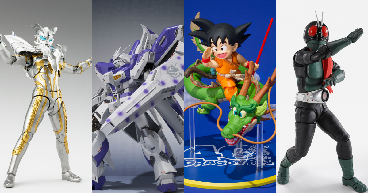 TAMASHII SPOT TAIPEI『MR魂 Hi-ν鋼彈』、『S.H.Figuarts 孫悟空＆龍』等 4 款限定商品在台展開抽選販售！